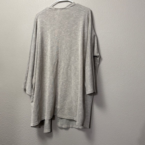 DONNI. Open Front Ribbed Cardigan - Picture 8 of 13